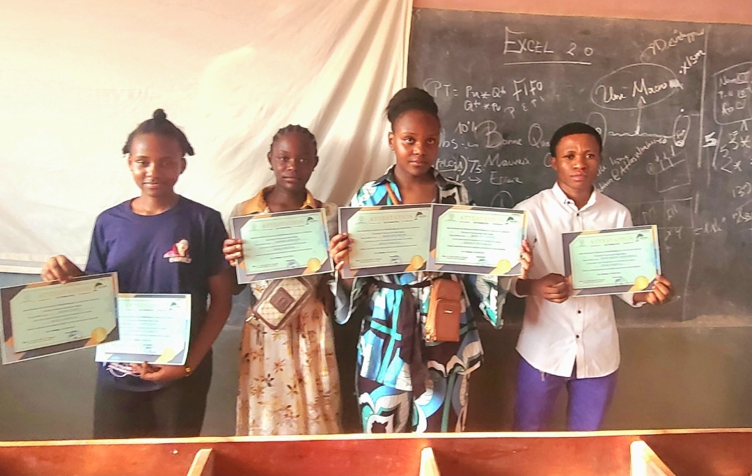 Remise des certificats